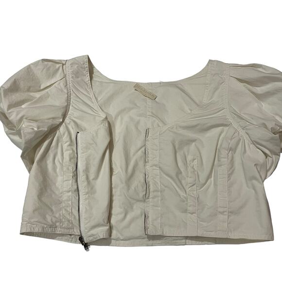 Ulla Johnson Kalena Top - Bone - 10 - Picture 9 of 15